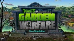 Plants vs. Zombies: Garden Warfare Title Screen